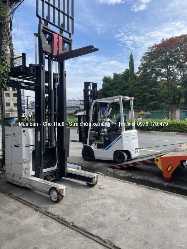 Xe nâng điện TCM Unicarriers FB15-8 Xe nâng điện TCM Unicarriers FB15-8
