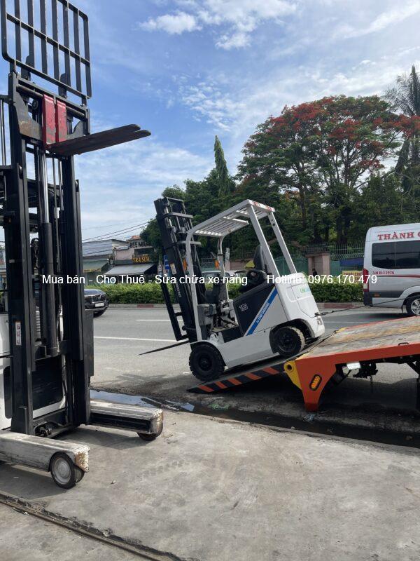 Xe nâng điện TCM Unicarriers FB15-8 Xe nâng điện TCM Unicarriers FB15-8