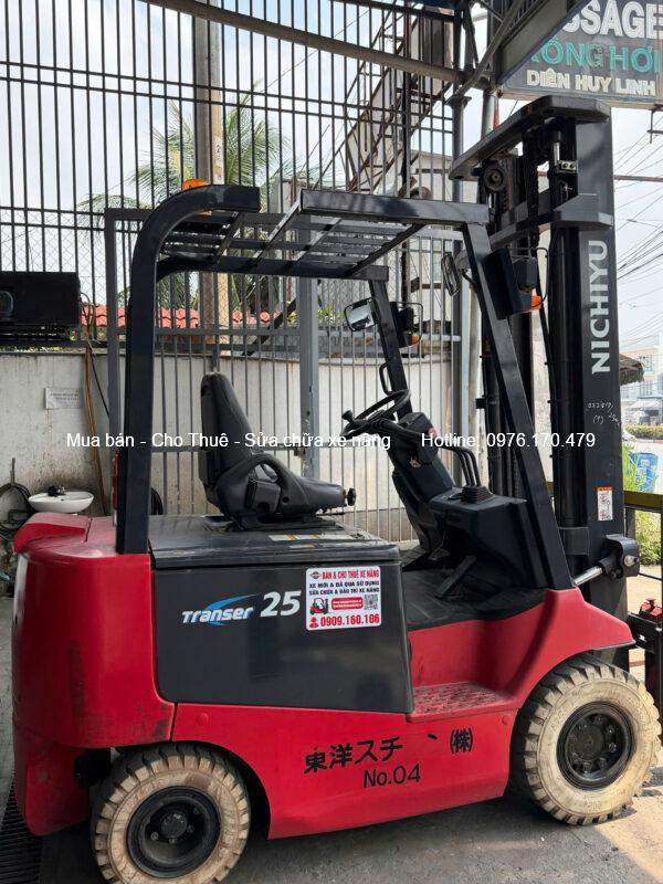 Xe nâng điện Nichiyu FB25-77 Xe nâng điện Nichiyu FB25-77